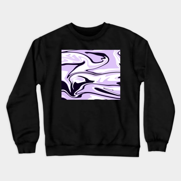 Marble color purple Crewneck Sweatshirt by timegraf
